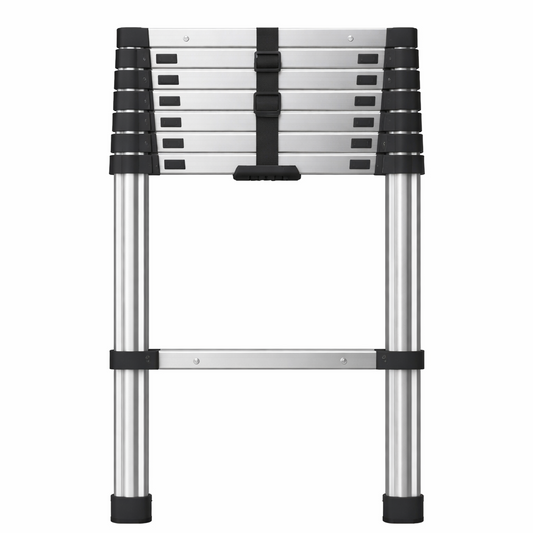 MaxiCompact V2, Echelle Telescopique 2,6m, extensible, compact, pour professionnel, MaxiEchelle