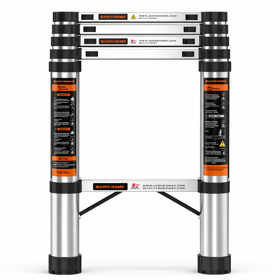 MaxiLock Echelle Telescopique 1,9 m, extensible, compact