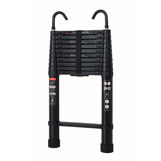 MaxiBlack, Echelle Telescopique 5 m extensible, pour professionnel, MaxiEchelle