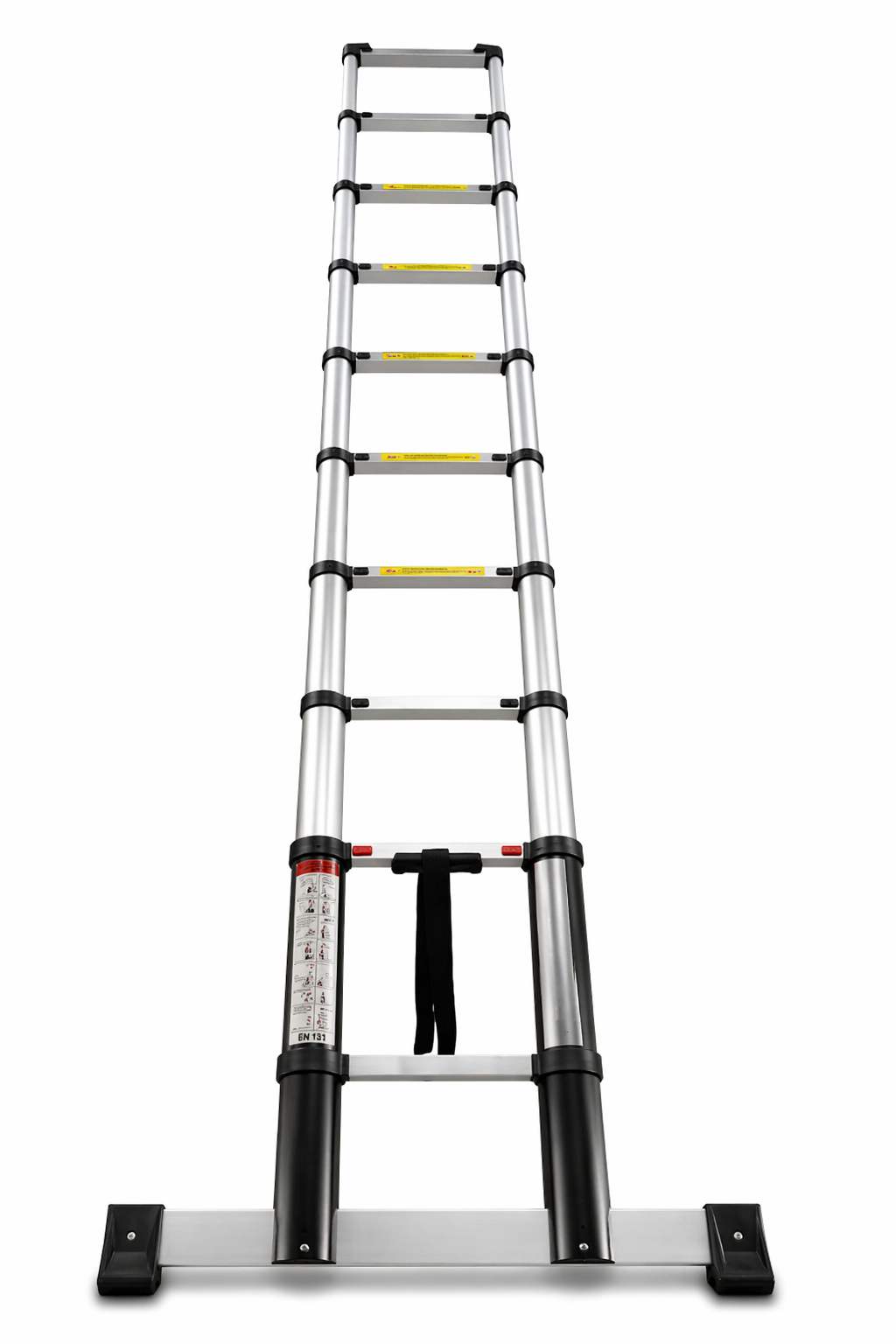 MaxiFlex, échelle télescopique 4,4 m pour professionnel, barre stabilisante, MaxiEchelle