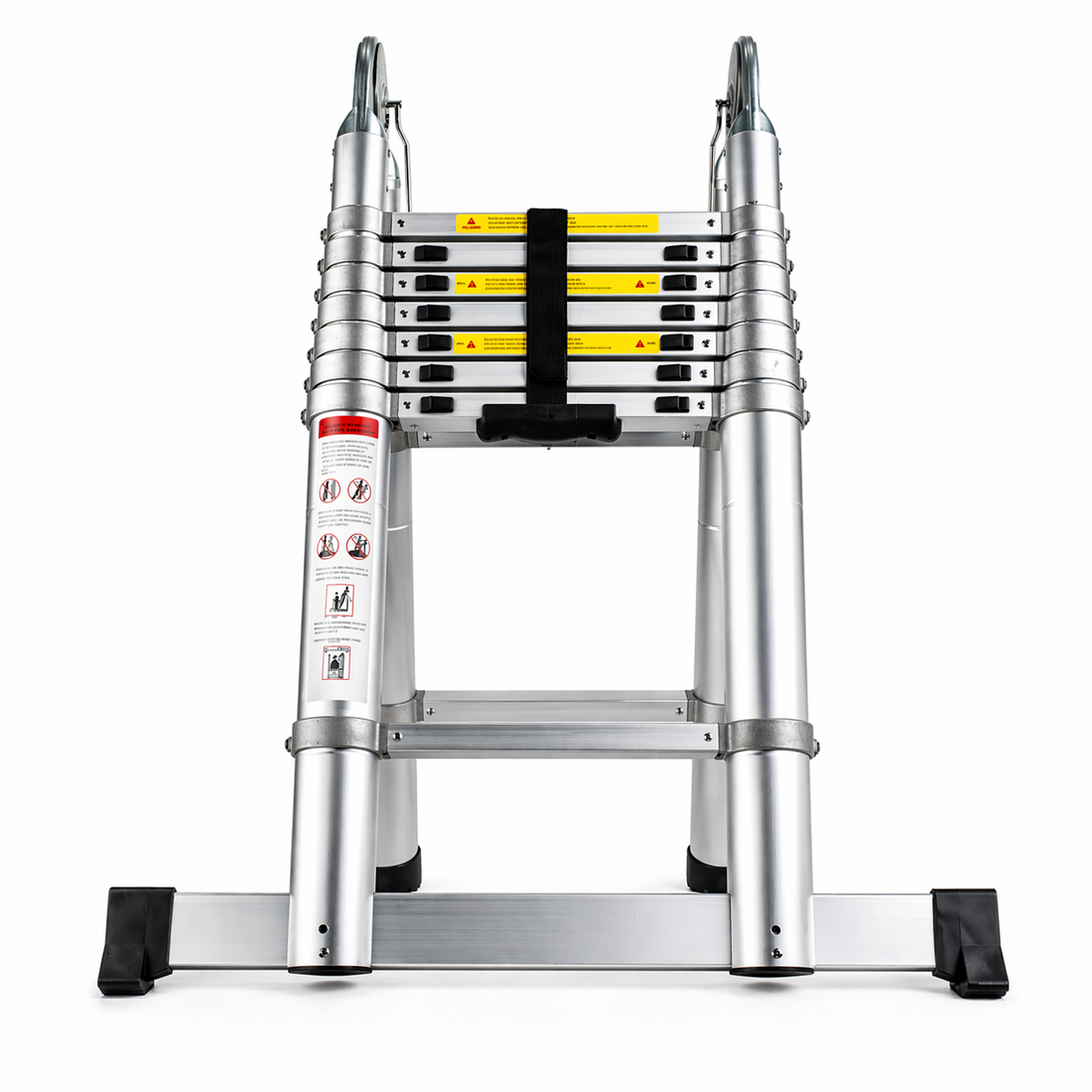 MaxiLine Pro, échelle télescopique, extensible, multifonction 4 en 1 5,6 m, pour professionnel, MaxiEchelle