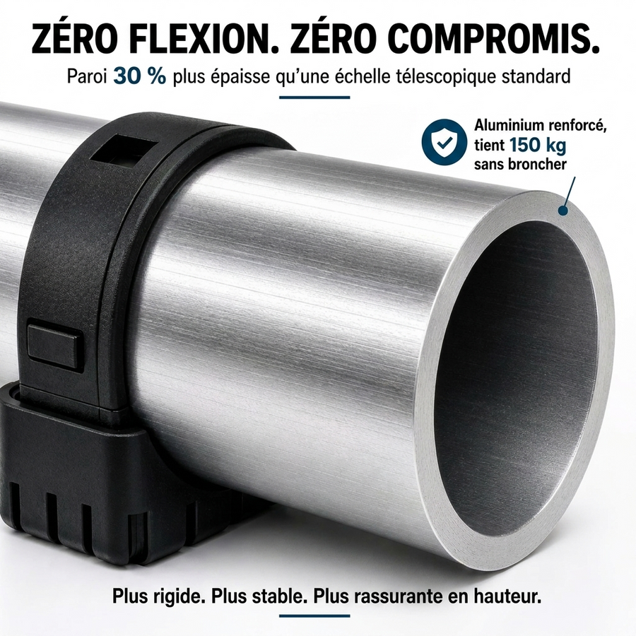 MaxiFlex, échelle télescopique 4,4 m